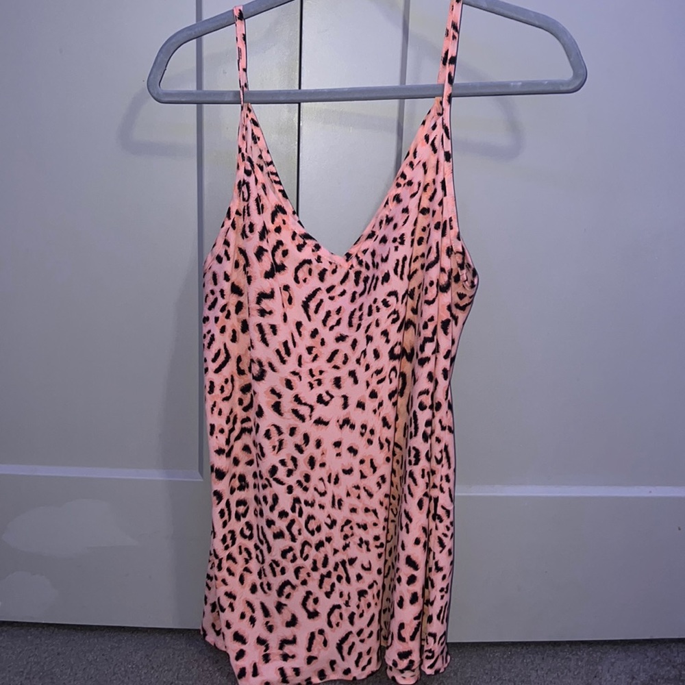 Pink Leopard Print Boutique Top from Impeccable Pig